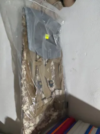 Mochila Camuflaje Beige/Marrón