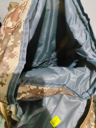 Mochila Camuflaje Beige/Marrón