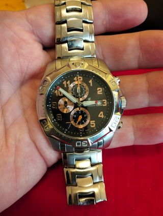 Festina Cronografo 100 MT Nero-Rame