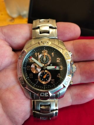 Festina Cronografo 100 MT Nero-Rame