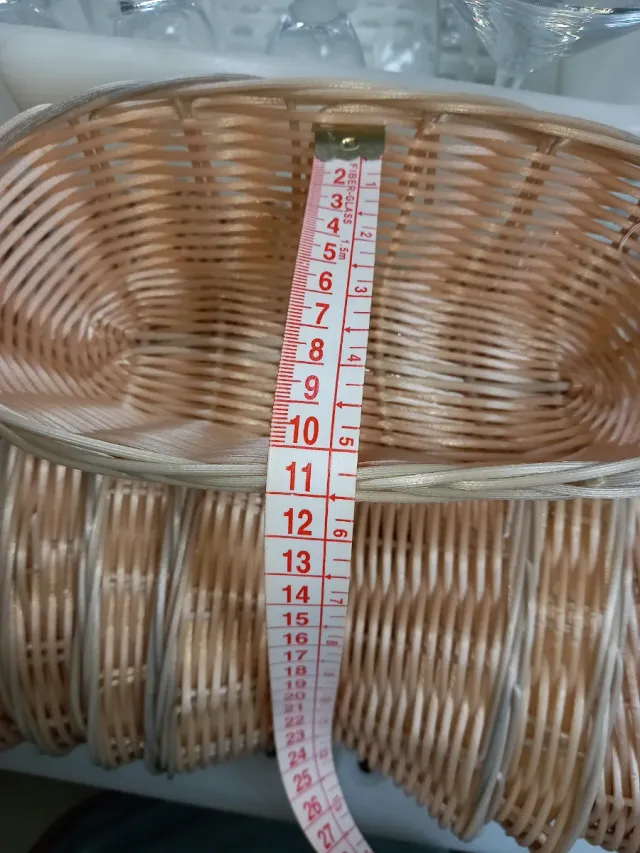 Cestillos de mimbre para el pan