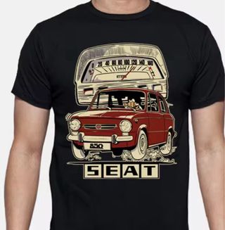 Camiseta SEAT 124  envío gratis 