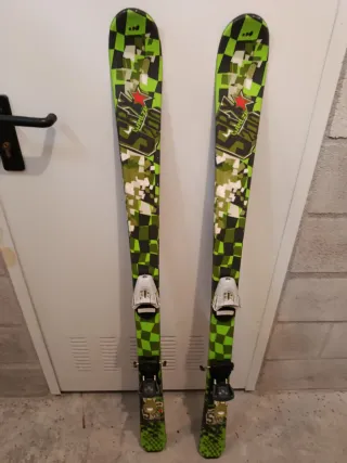 Esquís infantiles Wedge 128 cm