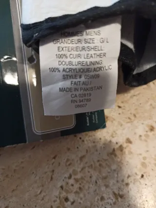 Muffole guanti Kodiak Winter/Hiver Nuove