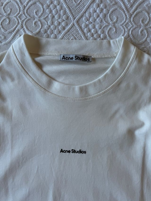 Camiseta Acne Studios Blanca
