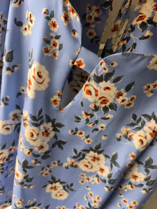 Camisa floral azul Truee