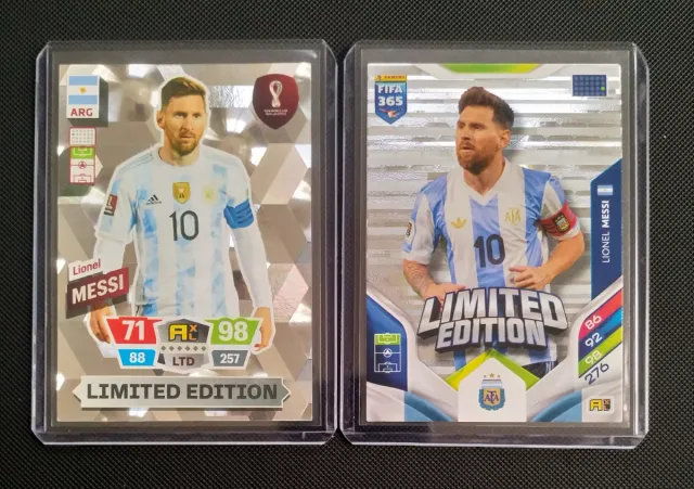 Lionel Messi Limited Edition Panini FIFA 365