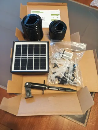 Riego automático solar nuevo