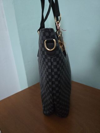 Set Bolsos Mei&Sage Negro y Gris