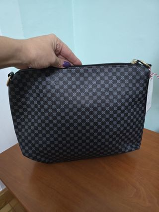 Set Bolsos Mei&Sage Negro y Gris