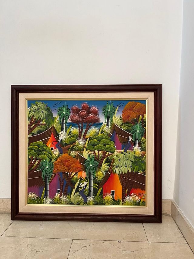 República Dominicana Pinturas em Tela