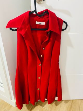 Vestido rojo adl Talla S