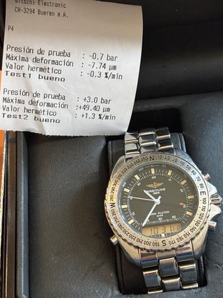 Orologio da uomo Breitling New Pluton 3100