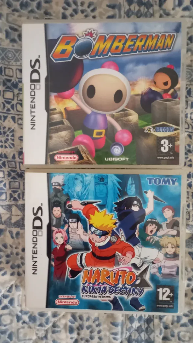 Bomberman DS e Naruto Ninja Destiny