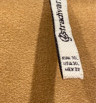 Sobrecamisa antelina camel