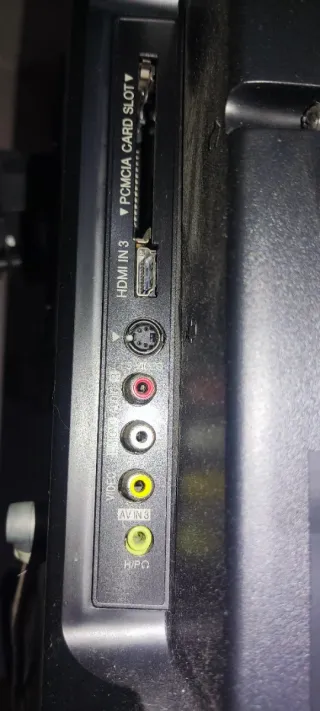 Televisión LG Negra