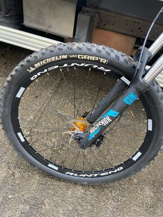 Bicicleta Montaña Azul