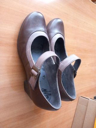 Zapatos marca Pitillos Marrones Talla 40 - 41