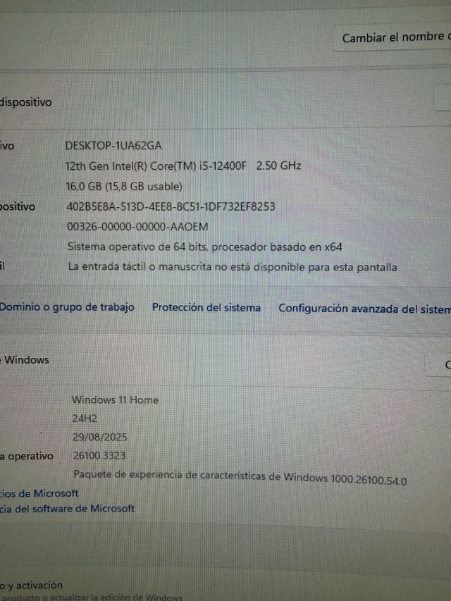 ordenador Gaming i5 16GB RAM + Monitor Curvo 27