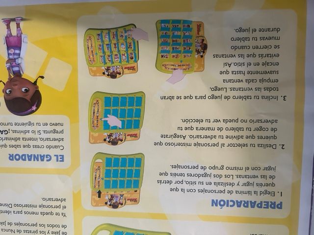 Quién es Quién Disney Junior Juego Niños 5+