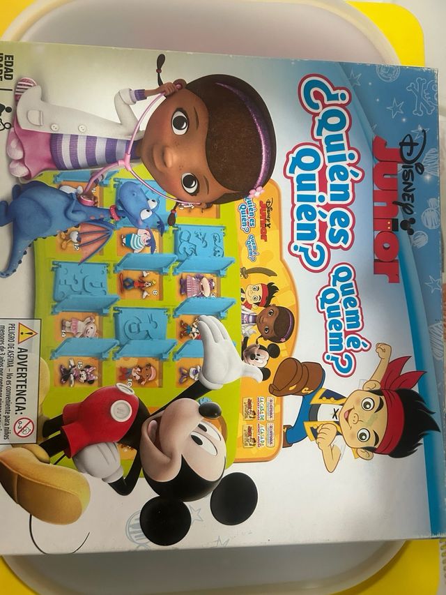 Quién es Quién Disney Junior Juego Niños 5+