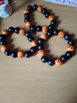 Pulseras Halloween Calabaza