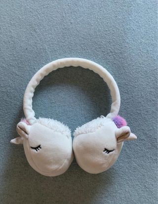 Orejeras unicornio niña
