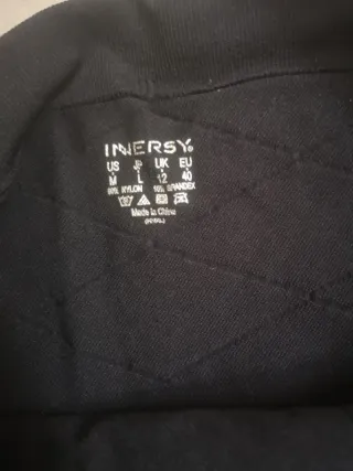 Shorts / braga faja embarazo negra, talla 40