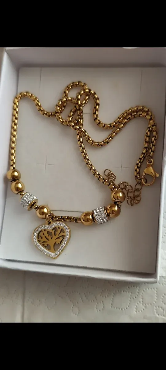 Collana Tree of Life in oro eliminato 18 carati