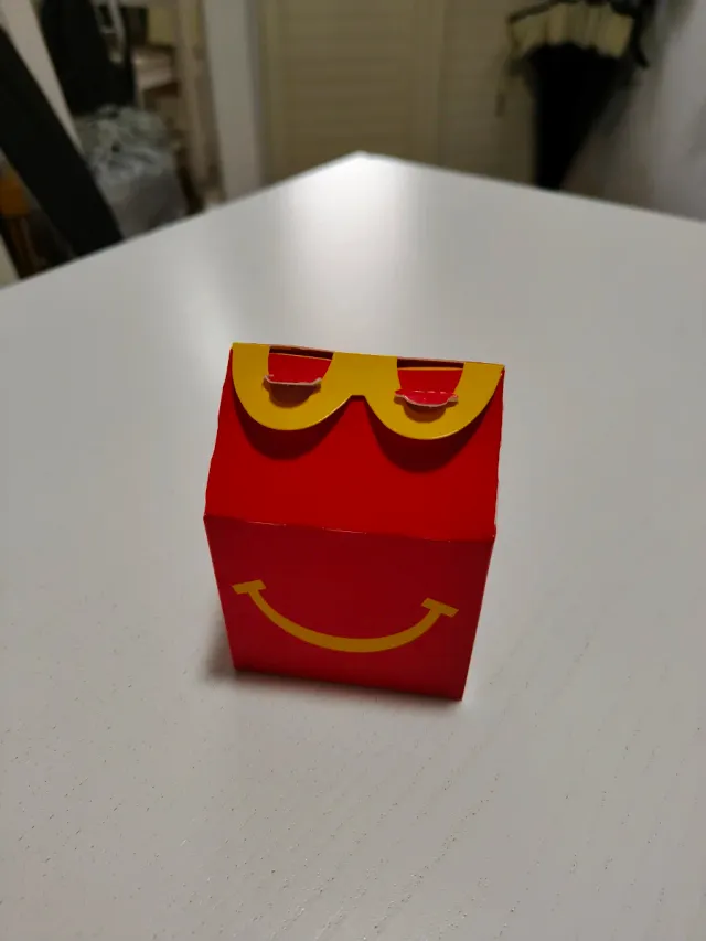 McDonald's Happy Meal Box & Toy