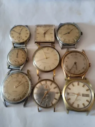 9 relojes de pulsera estropeados