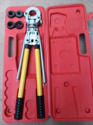 Herramienta de crimpado con maletín