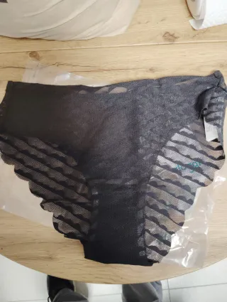 Bragas Sloggi Talla XS Negro Encaje