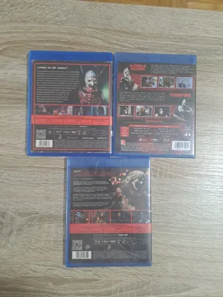 Pack 3 Blu-ray Terror: Terrifier 1, 2 y 3