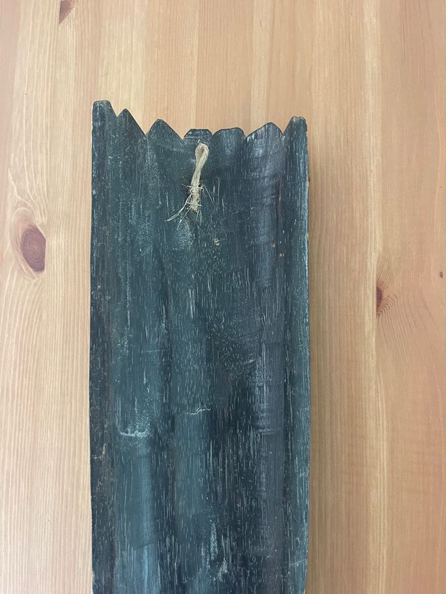 Máscara Africana Jirafa Tallada 50cm