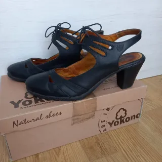 Zapatos Yokono Piel Negros Talla 37