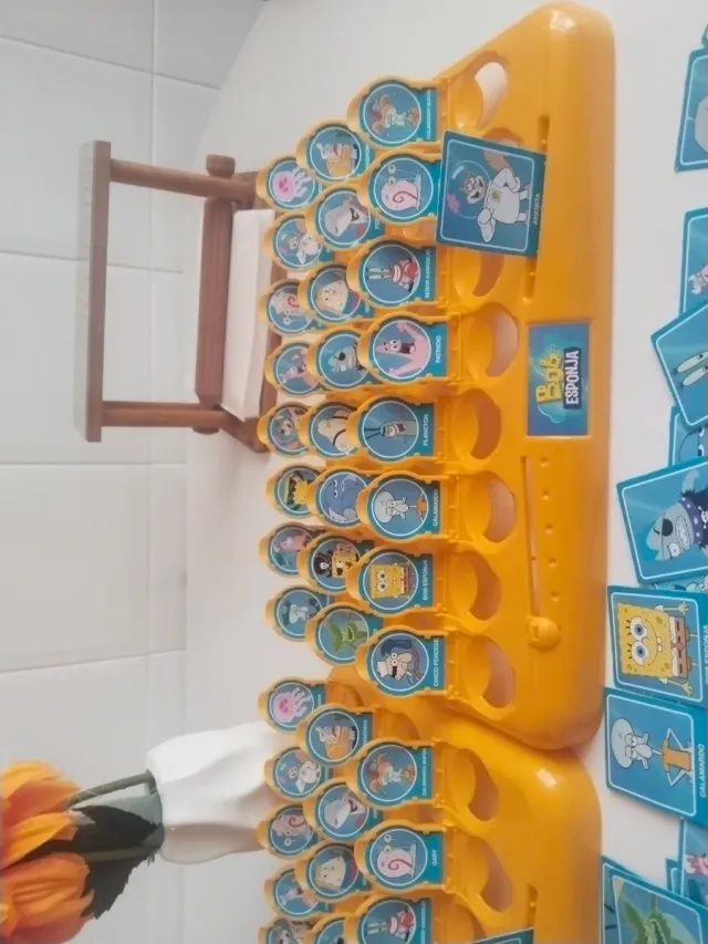 Juego ¿Quién es Quién? Bob Esponja