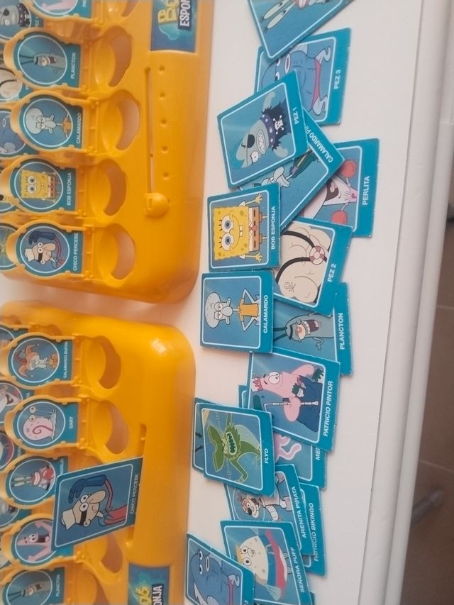 Juego ¿Quién es Quién? Bob Esponja