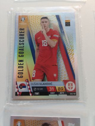 Lote 9 cromos Golden Goalscorer Eurocopa 2024