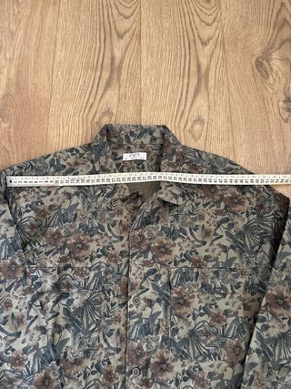 Camisa estampada flores Talla XL