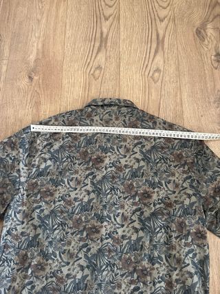 Camisa estampada flores Talla XL