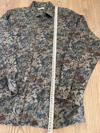Camisa estampada flores Talla XL