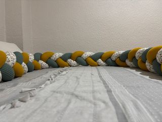 Protezione per culla in treccia Chichonera