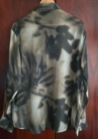 Camisa Zara Estampada M