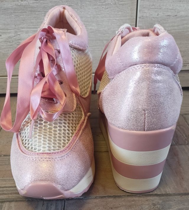 Deportivas plataforma talla 41