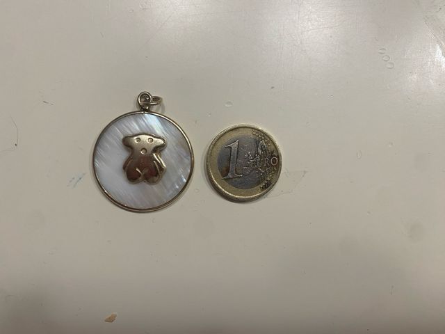 Colgante Tous Oso Nácar vintage