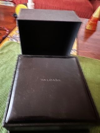 Reloj Bulgari Correa Negra Semi Nuevo