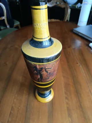 Bottiglia Vintage .BARATTUCCI NAPOLI  altezza 36cm
