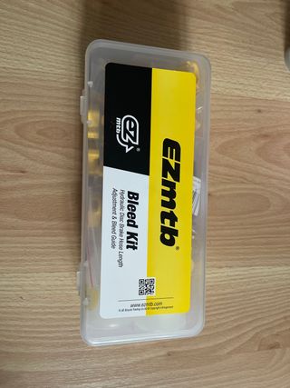 Kit purga frenos hidráulicos EZmtb