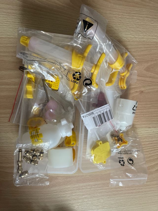 Kit purga frenos hidráulicos EZmtb